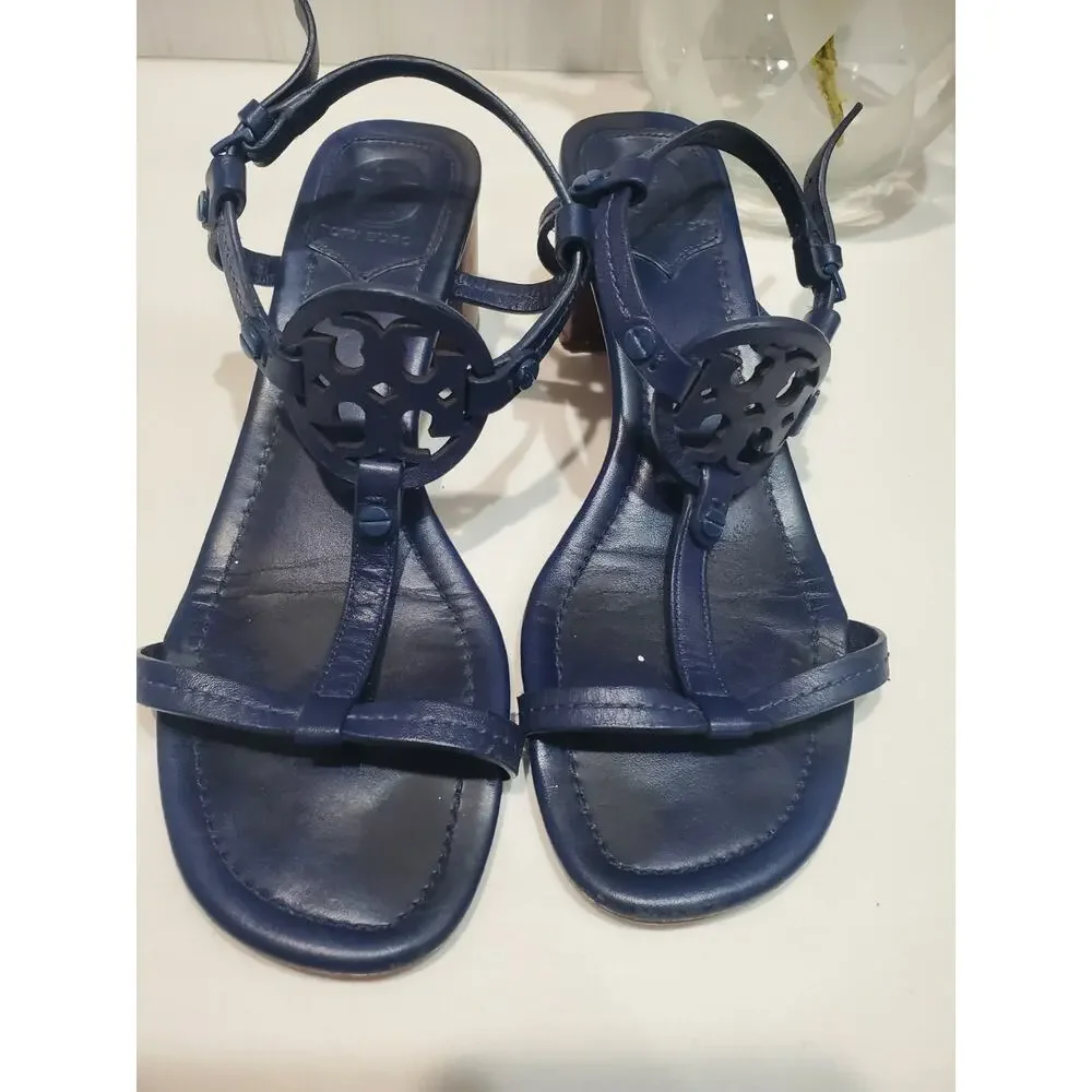Tory Burch Miller Block Heels Size 6